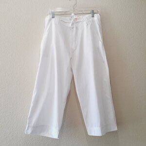 Organic Beach Cotton Cropped Pants